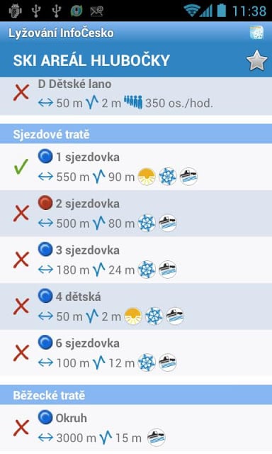 Lyžov&aacute;n&iacute; InfoČesko截图1