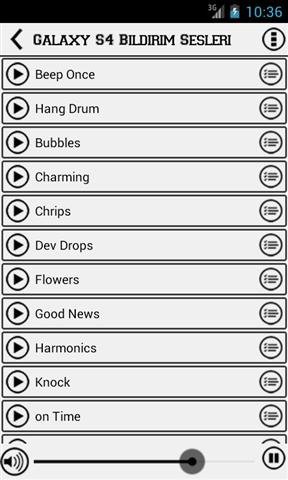 三星音乐 Galaxy S4 Zil Sesleri截图1