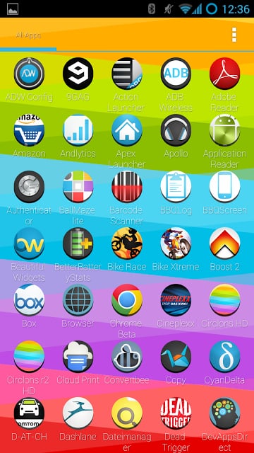 Circled Icon Pack r2 HD FREE截图2