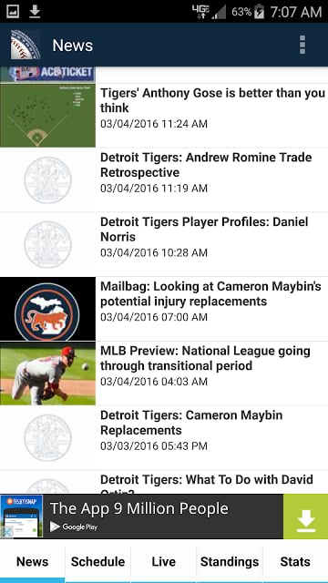 Detroit Baseball News截图3