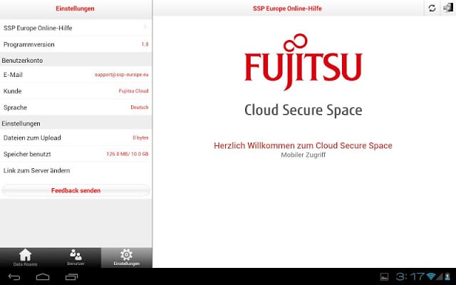 Fujitsu Cloud Secure Space截图9