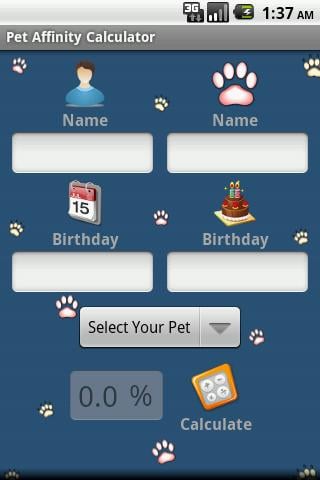 Pet Affinity Calculator截图4