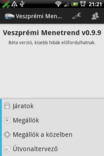 Veszpr&eacute;mi Menetrend截图7