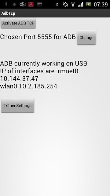 ADB TCP (Rooted Phones Only)截图2