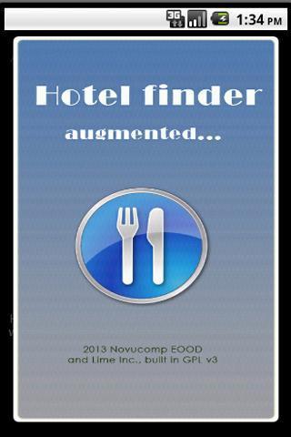 Hotel Finder with augmented reality截图1