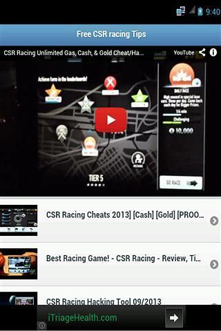 Free CSR racing Tips and Tricks截图1