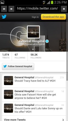 General Hospital Soap Opera截图3