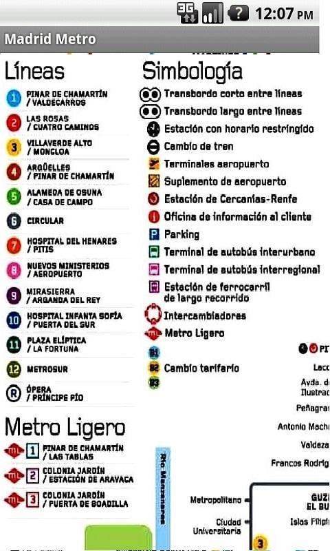 Madrid Metro Map (Free)截图3