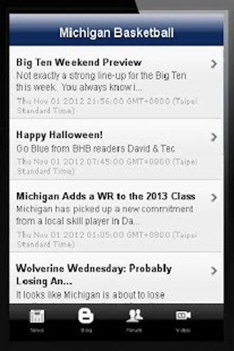 Michigan Basketball Fans App截图5