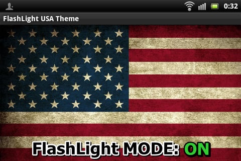 FlashLight USA Theme截图1