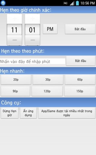 Hẹn Giờ Tắt Nhạc Free截图4