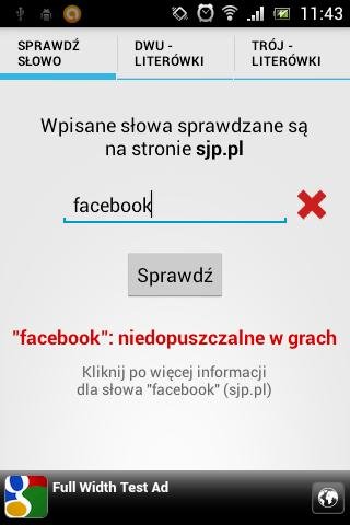 Scrabble - sprawdź słowo截图4