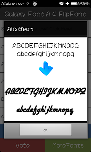 Gothic GALAXY Font FlipFont截图8