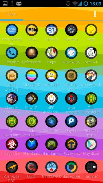 Blurred Circled Icons HD FREE截图5