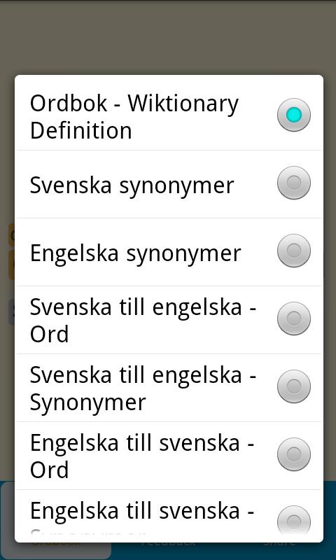 Swedish Dictionary Free截图2