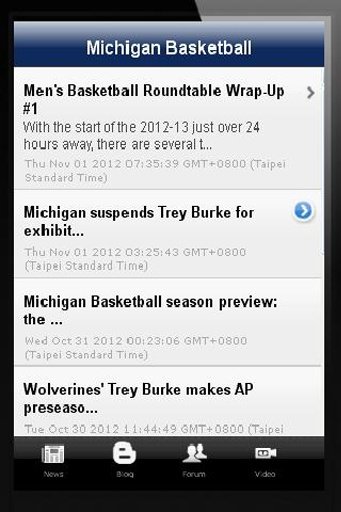 Michigan Basketball Fans App截图1