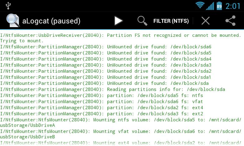 [root] Ntfs Mounter截图4