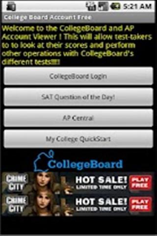 College Board SAT &amp; AP Account截图4