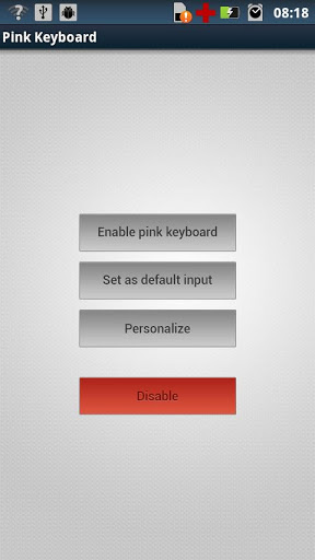 粉红色键盘新截图3