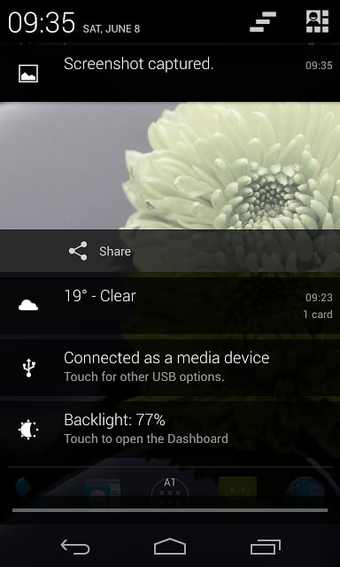 ThyrusHolo Black CM10 Theme截图3