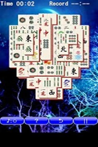 麻将纸牌 MahjongSolitaireBLUE截图3