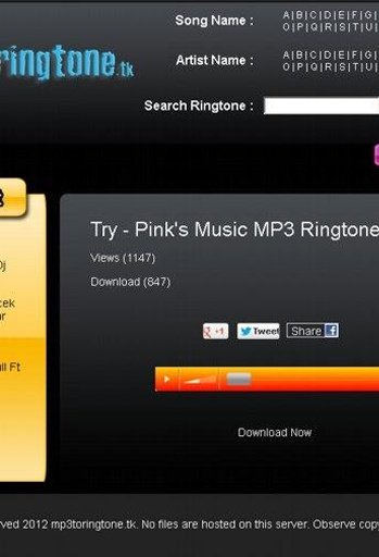 Free ringtone maker截图1