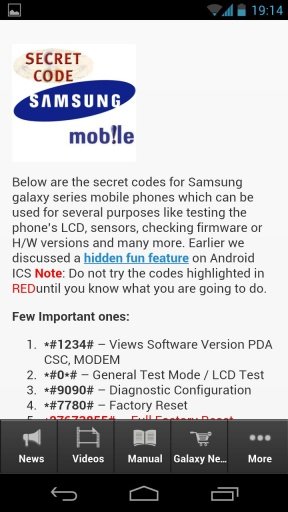Samsung Galaxy Nexus截图1