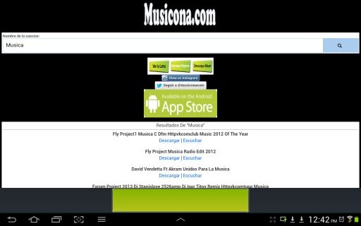 Musicona Descarga Cancion mp3截图9