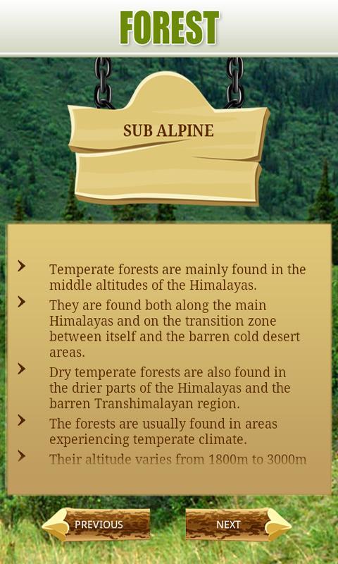 Types of Forest截图1