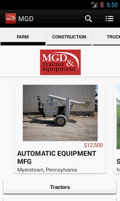 MGD Tractor &amp; Equipment截图4