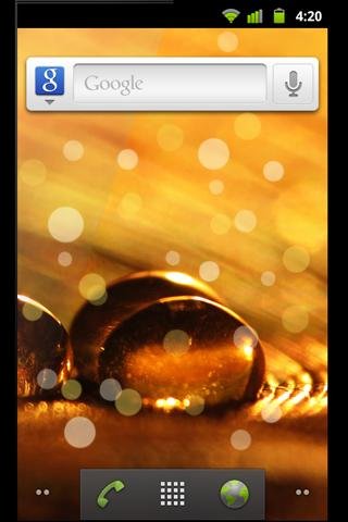 Golden Dreams Live Wallpaper截图2