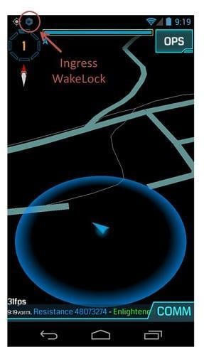 Ingress WakeLock截图3