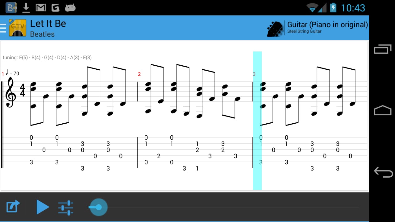 Guitar Tab Viewer截图7