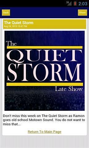 The Quiet Storm Radio Show截图6