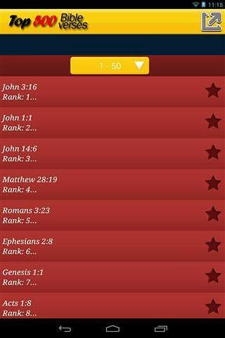 Verse-a-Day Top 500 Bible Verse截图3