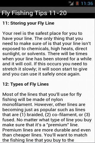 Fly Fishing Tips截图2