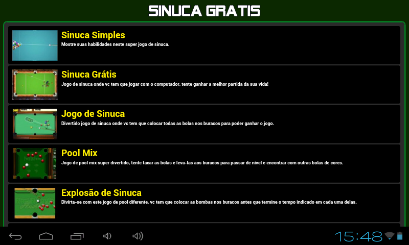 Jogos de sinuca gratis截图2