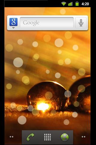 Golden Dreams Live Wallpaper截图3