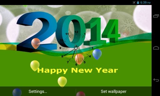 Happy New Year 2014 Lwp &amp; Game截图2