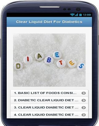 Clear Liquid Diet For Diabetics截图1