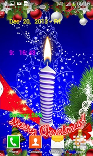 Christmas Digital Clock截图5