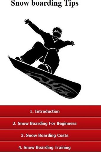 Beginners Tips On Snowboarding截图3