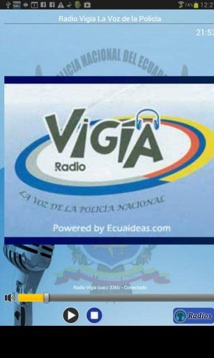 Radio Vig&iacute;a Voz de la Polic&iacute;a截图1