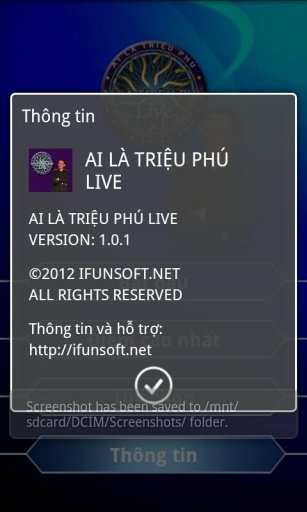 Ai la trieu phu live 2013截图3