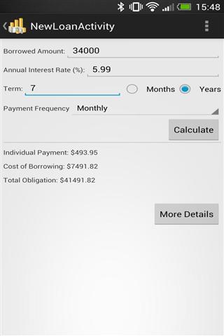 贷款计算器 Loan Calc截图1