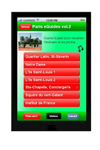 Guide Paris gratuit MP3 vid&eacute;os截图1