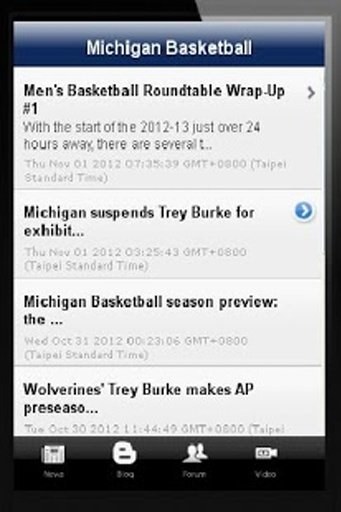 Michigan Basketball Fans App截图4