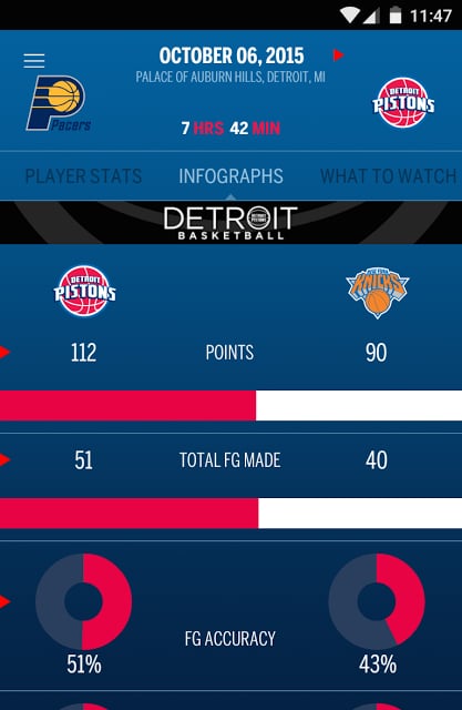 Detroit Pistons Official App截图2