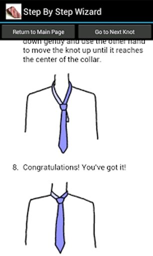 How to tie a neck tie截图1