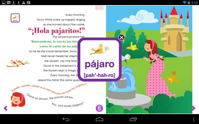 Princesses Learn Spanish截图3